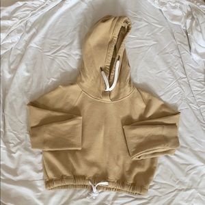 Hollister cropped hoodie